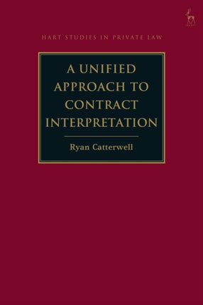 A Unified Approach to Contract Interpretation