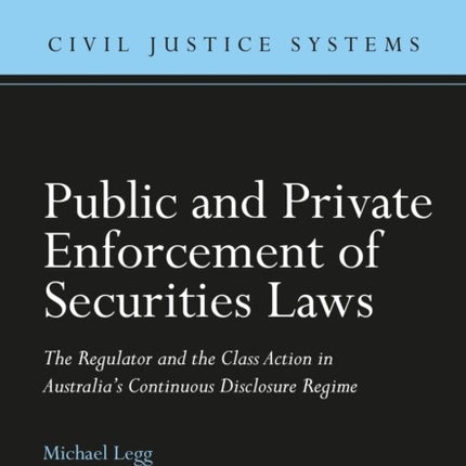 Public and Private Enforcement of Securities