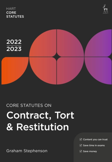 Core Statutes on Contract, Tort & Restitution