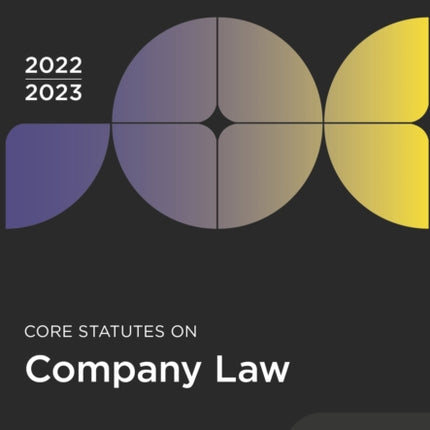Core Statutes on Company Law 2022-23