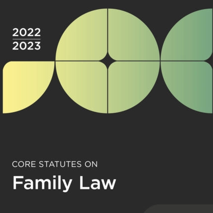 Core Statutes on Family Law 2022-23
