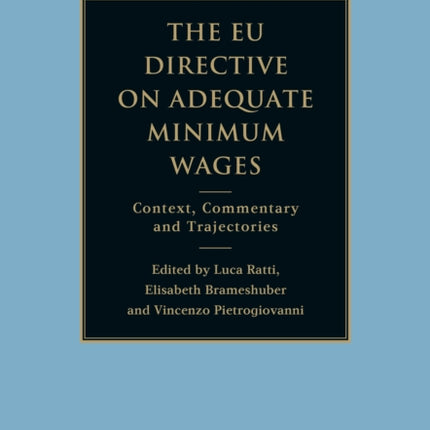 The EU Directive on Adequate Minimum Wages
