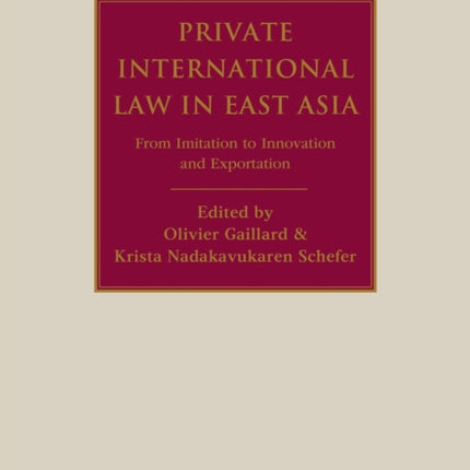 Private International Law in East Asia