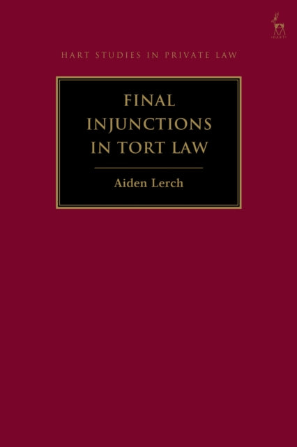 Final Injunctions in Tort Law