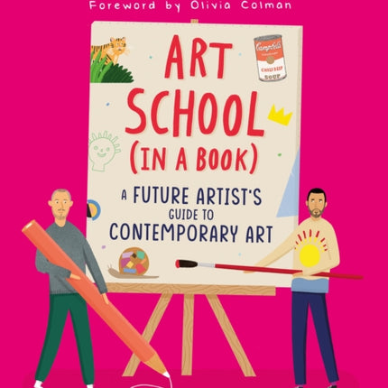 Art School in a book