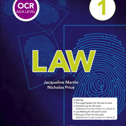 OCR AS/A Level Law Book 1