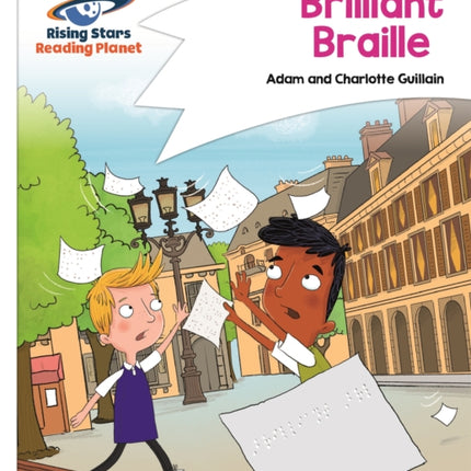 Reading Planet - Brilliant Braille - White: Comet