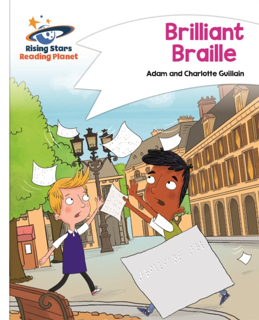 Reading Planet - Brilliant Braille - White: Comet