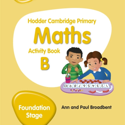 Hodder Cambridge Primary Maths Activity Book B Foundation Stage