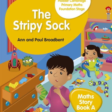 Hodder Cambridge Primary Maths Story Book A Foundation Stage: The Stripy Sock