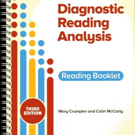 Diagnostic Reading Analysis DRA Reading Booklet