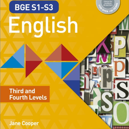 BGE S1–S3 English: Third and Fourth Levels