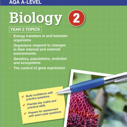 AQA A-level Biology Workbook 2