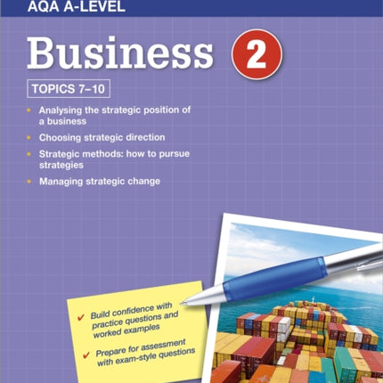 AQA A-Level Business Workbook 2