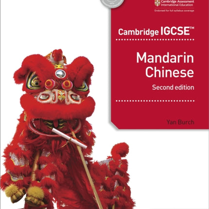 Cambridge IGCSE Mandarin Chinese Student's Book 2nd edition