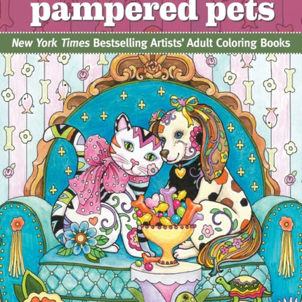 Marjorie Sarnat's Pampered Pets: New York Times Bestselling Artists' Adult Coloring Books