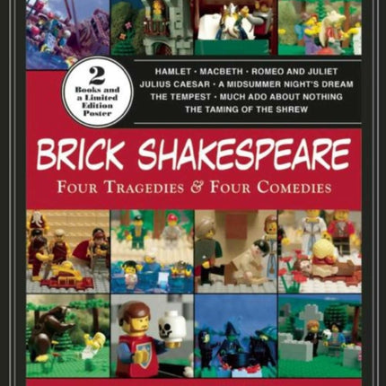 Brick Shakespeare: Four Tragedies & Four Comedies