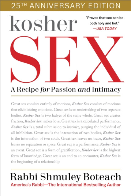 Kosher Sex: A Recipe for Passion and Intimacy