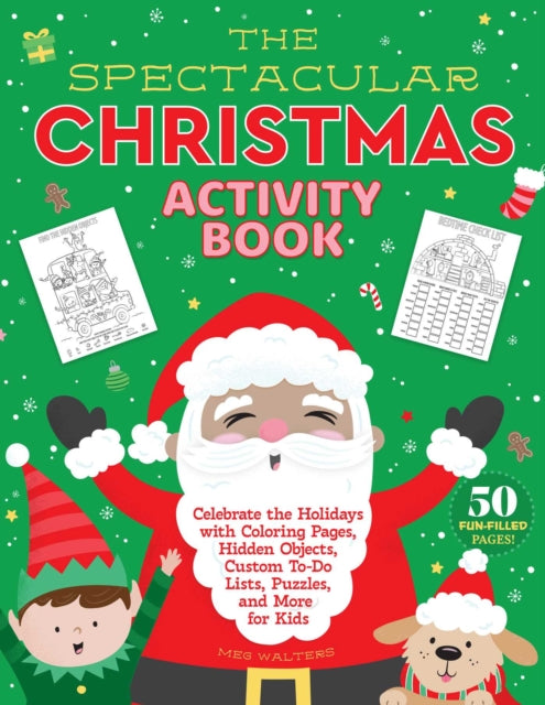 Santas Spectacular Christmas Activity Book