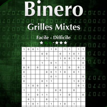 Binero Grilles Mixtes - Facile à Difficile - Volume 1 - 276 Grilles