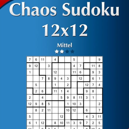 Chaos Sudoku 12x12 - Mittel - Band 17 - 276