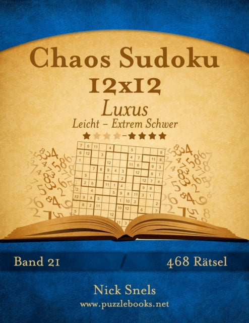 Chaos Sudoku 12x12 Luxus - Leicht bis Extrem