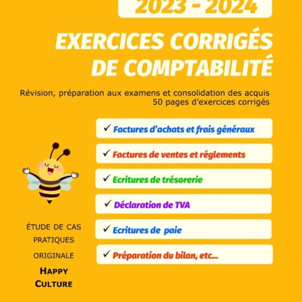 Exercices corrigés de comptabilité: Pour révision et préparation aux examens