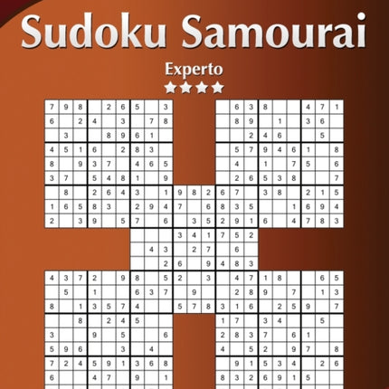 Sudoku Samurai - Experto - Volumen 5 - 159 Puzzles