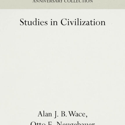 Studies in Civilization