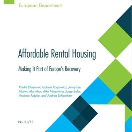 Affordable Rental Housing  Making It Part of Europes Recovery