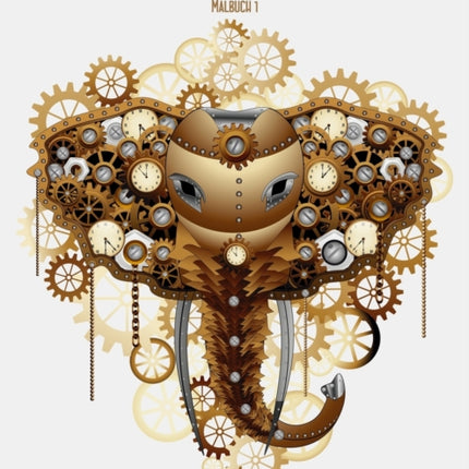 Steampunk Malbuch 1