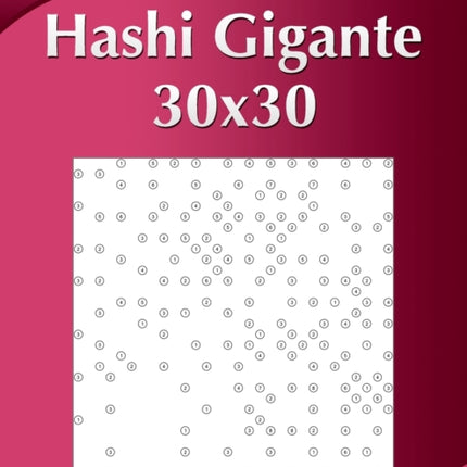 Hashi Gigante 30x30 - Volume 3 - 159 Jogos