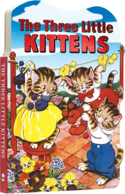 The Three Little Kittens  Board Book Childrens DieCut Board Book