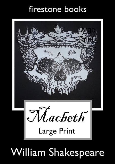 Macbeth: Large Print