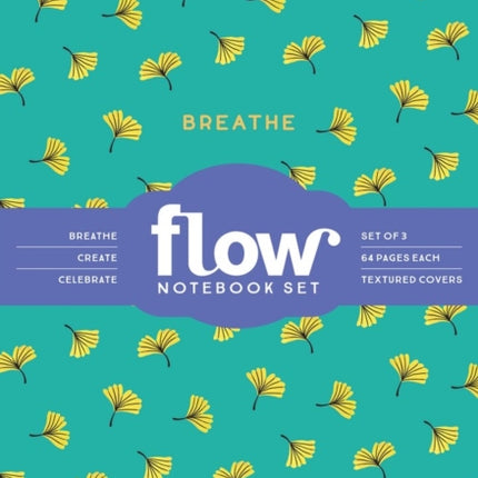 Breathe, Create, Celebrate Notebook Set