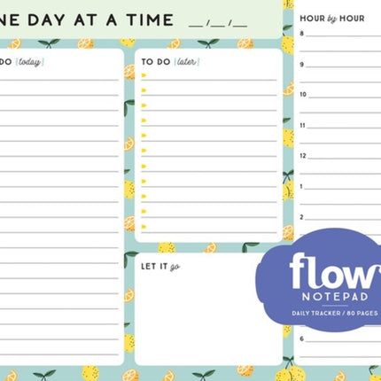 One Day at a Time Daily List Pad