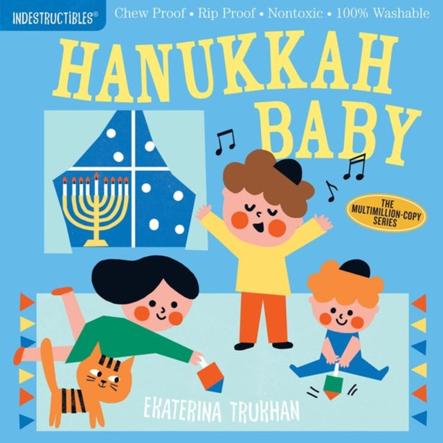 Indestructibles: Hanukkah Baby: Chew Proof · Rip Proof · Nontoxic · 100% Washable (Book for Babies, Newborn Books, Safe to Chew)