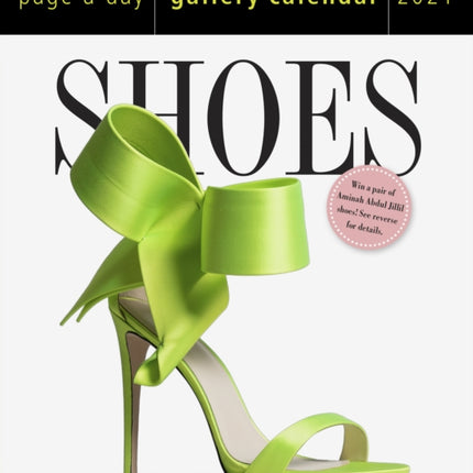 Shoes PageADay Gallery Calendar 2021
