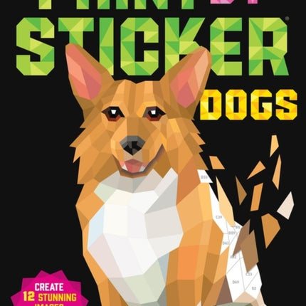 Paint by Sticker: Dogs: Create 12 Stunning Images One Sticker at a Time!