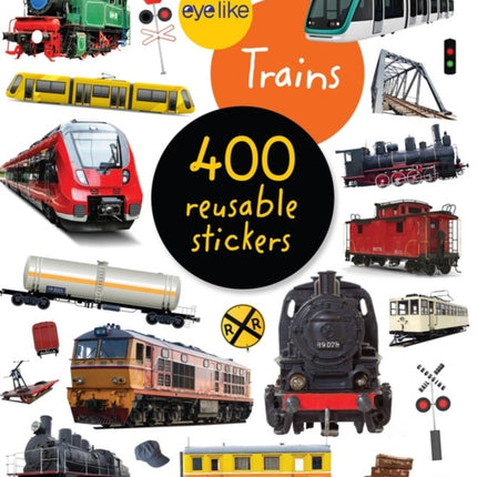 Eyelike Stickers: Trains