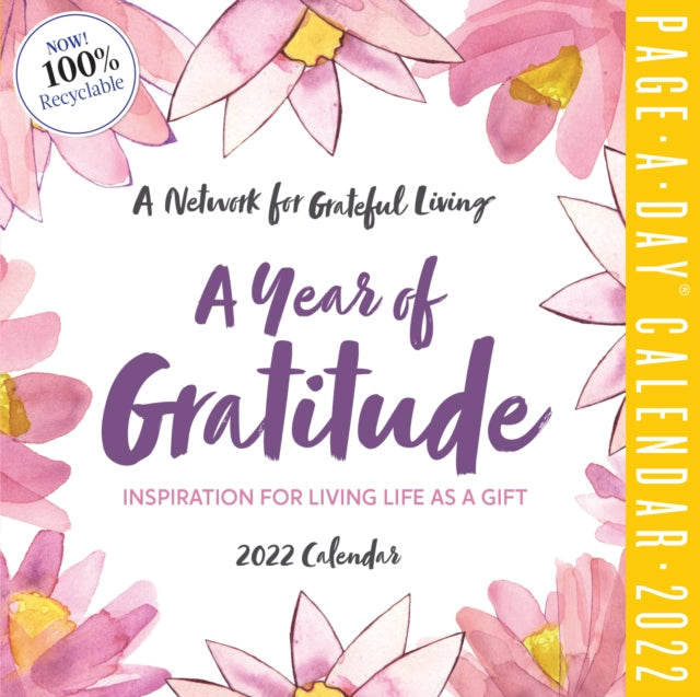 A Year of Gratitude Page-A-Day Calendar 2022: A Network for Grateful Living