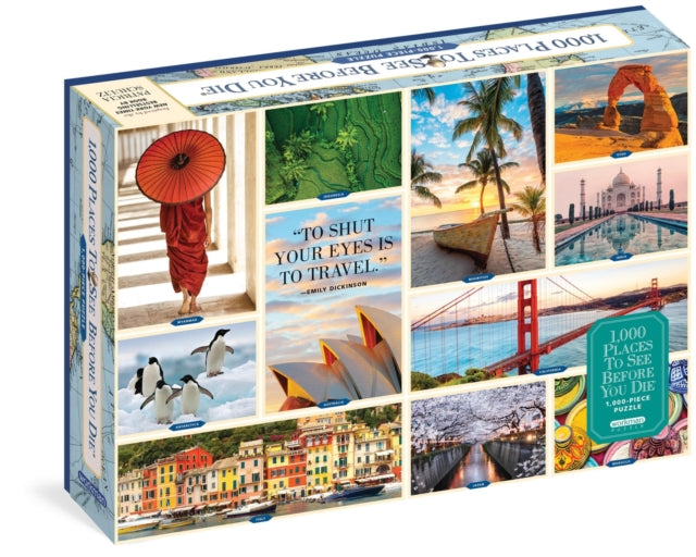 1000 Places to See Before You Die 1000Piece Puzzle