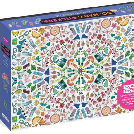 So. Many. Stickers. 1000Piece Puzzle