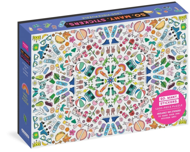 So. Many. Stickers. 1000Piece Puzzle