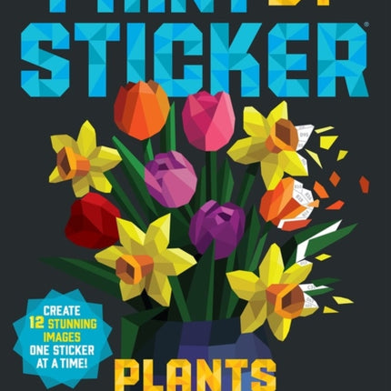 Paint by Sticker: Plants and Flowers: Create 12 Stunning Images One Sticker at a Time!