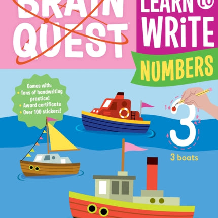 Brain Quest Learn to Write: Numbers