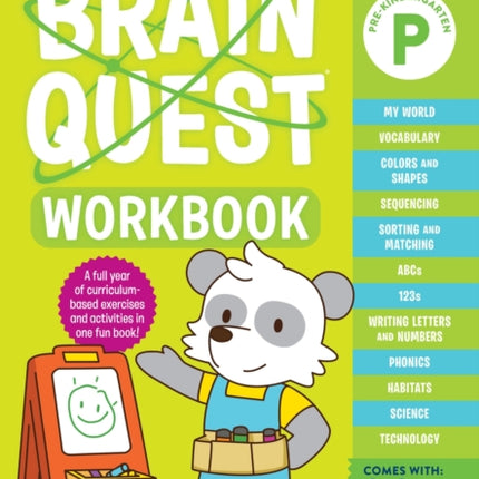 Brain Quest Workbook: Pre-K (Revised Edition)