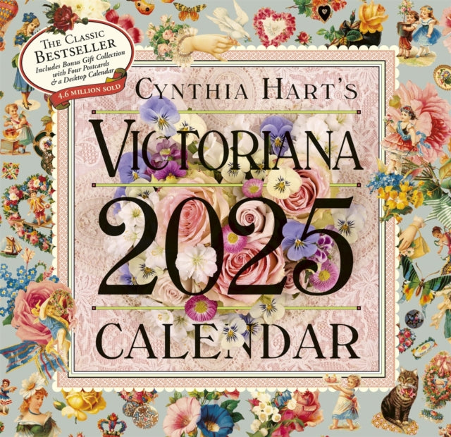 Cynthia Harts Victoriana Wall Calendar 2025