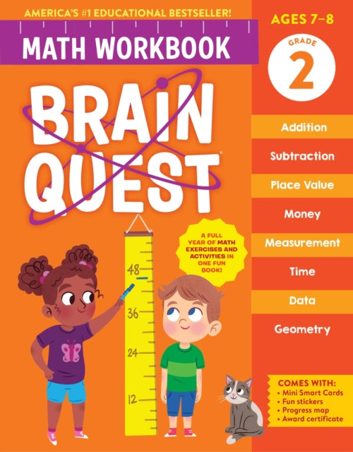 Brain Quest Math Workbook 2nd Grade