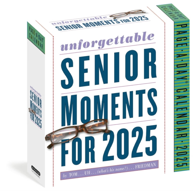 Unforgettable Senior Moments PageADay Calendar 2025